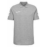 Поло детское Hummel HMLGO KIDS COTTON POLO серое фото товара