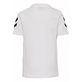 Поло детское Hummel HMLGO KIDS COTTON POLO белое фото товара
