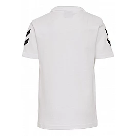 Поло детское Hummel HMLGO KIDS COTTON POLO белое