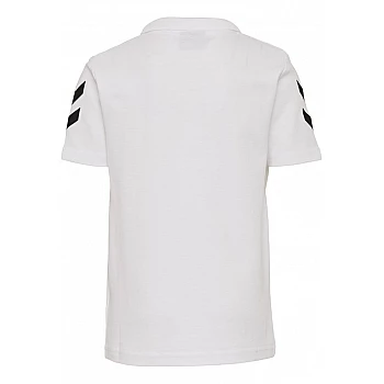 Поло детское Hummel HMLGO KIDS COTTON POLO белое