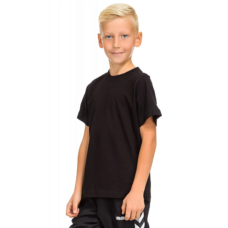 Футболка дитяча NEW PROMOTION TEE 107-145-1048-8Y Підлітки і діти Унісекс ЧОРНИЙ