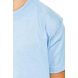 Футболка детская HUMMEL PROMOTION T-SHIRT голубая фото товара