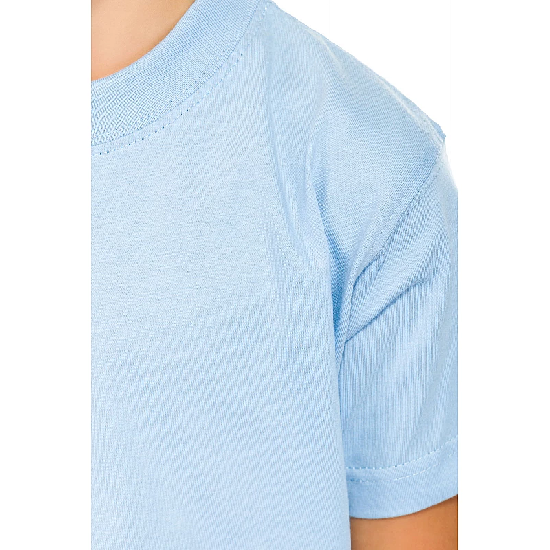 Футболка детская HUMMEL PROMOTION T-SHIRT голубая фото товара