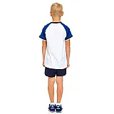 Футболка дитяча STAY AUTHENTIC POLY JERSEY 103-554-9368-6-8 Підлітки і діти Чоловіча БІЛИЙ-СИНІЙ