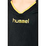 Футболка детская Hummel STAY AUTHENTIC POLY JERSEY черно-желтая фото товара