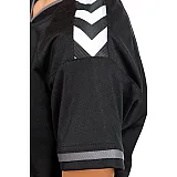 Футболка детская Hummel STAY AUTHENTIC POLY JERSEY черно-серая фото товара