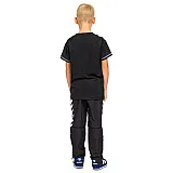 Футболка детская Hummel STAY AUTHENTIC POLY JERSEY черно-серая фото товара