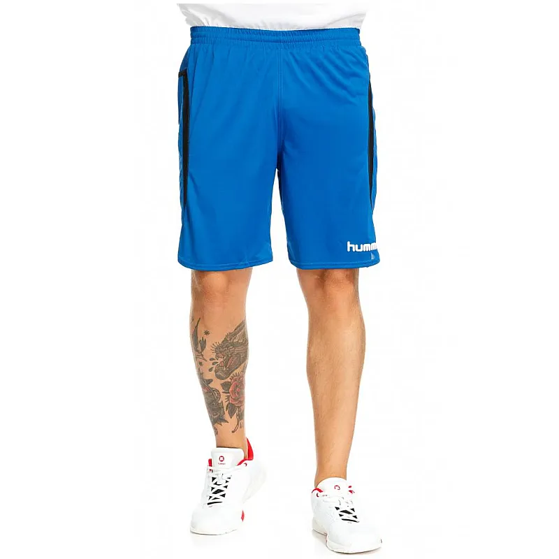 Шорты Hummel TEAM PLAYER POLY SHORTS 110-749-7045-L синие фото товара