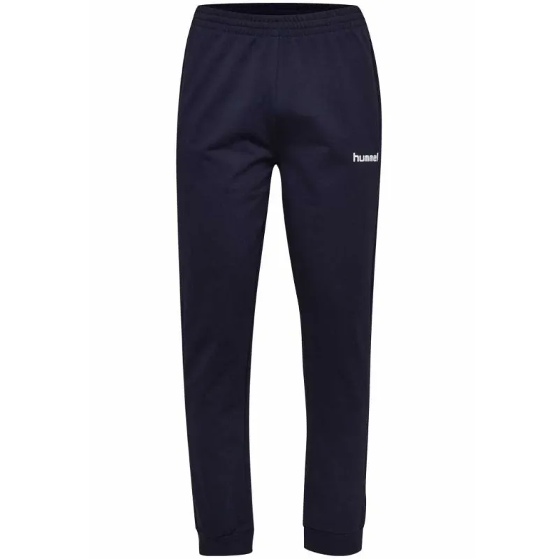 Штани дитячі HMLGO KIDS COTTON PANT 203-531-7026-152 Підлітки і діти Чоловіча ТЕМНО-СИНІЙ