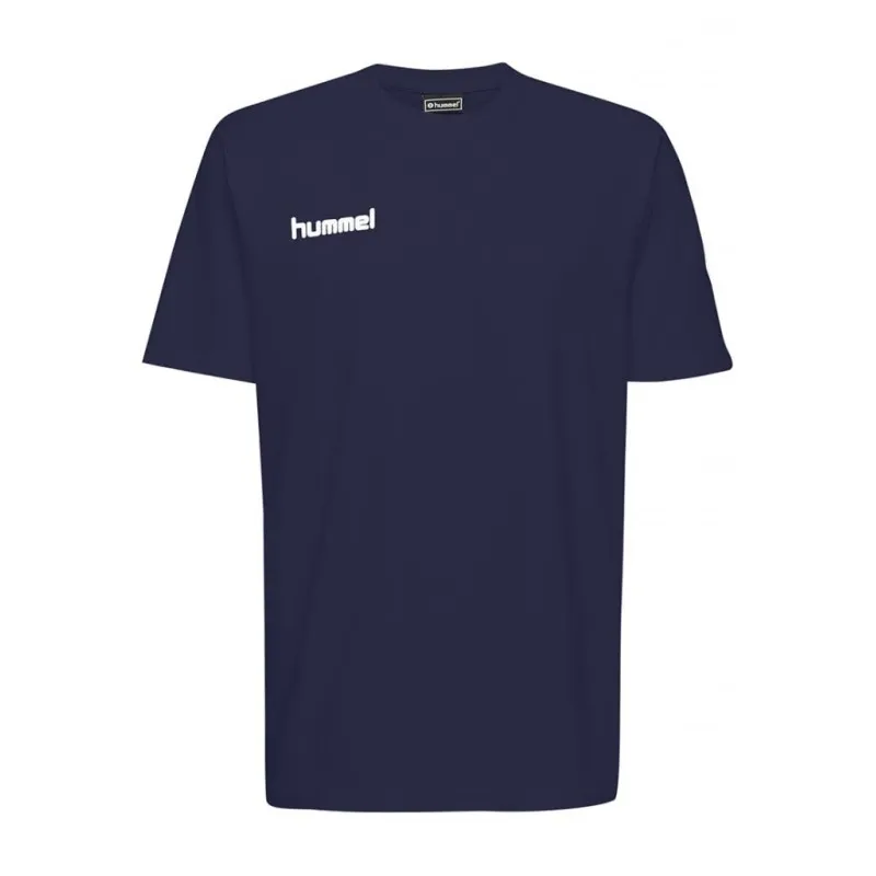 Футболка HMLGO COTTON T-SHIRT S / S 203-566-7026-S Дорослі Чоловіча ТЕМНО-СИНІЙ