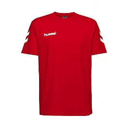 Футболка Hummel HMLGO COTTON T-SHIRT S/S красная