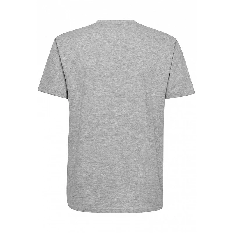 Футболка HMLGO COTTON LOGO T-SHIRT S / S 203-513-2006-L Дорослі Чоловіча СІРИЙ