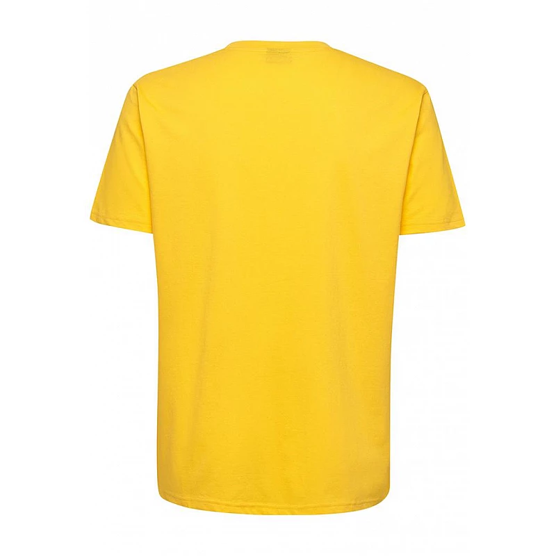 Футболка HMLGO COTTON LOGO T-SHIRT S / S 203-513-5001-L Дорослі Чоловіча ЖОВТИЙ