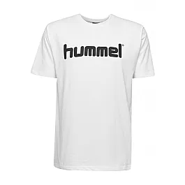 Футболка HMLGO COTTON LOGO T-SHIRT S / S 203-513-9001-S Дорослі Чоловіча БІЛИЙ