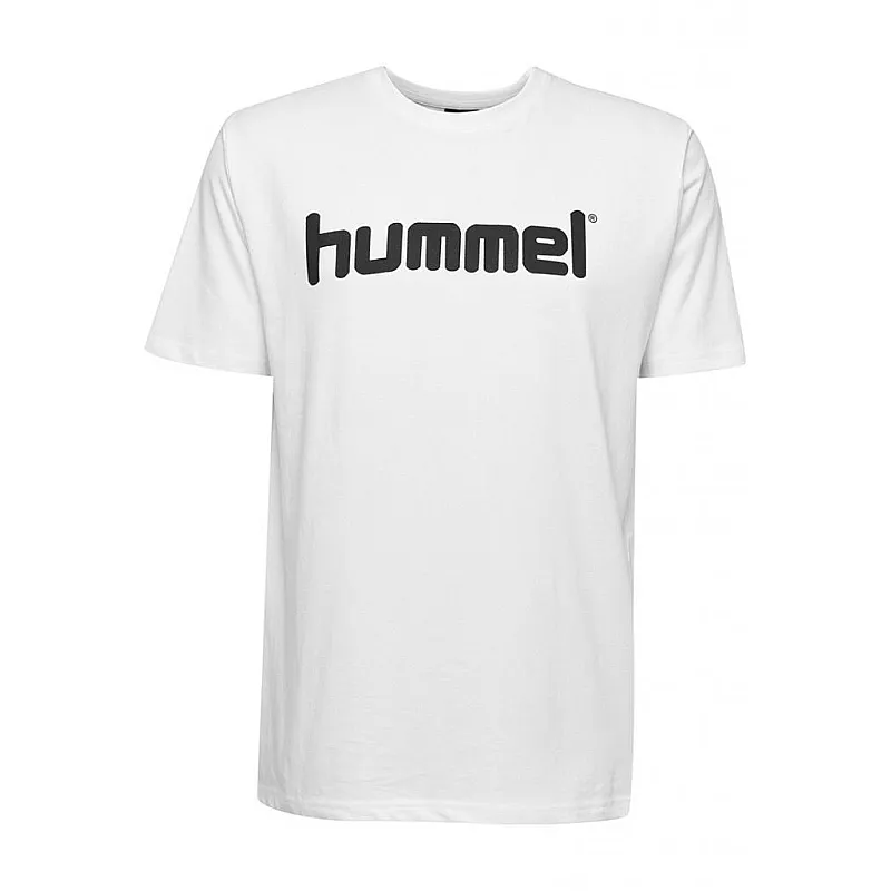 Футболка HMLGO COTTON LOGO T-SHIRT S / S 203-513-9001-S Дорослі Чоловіча БІЛИЙ