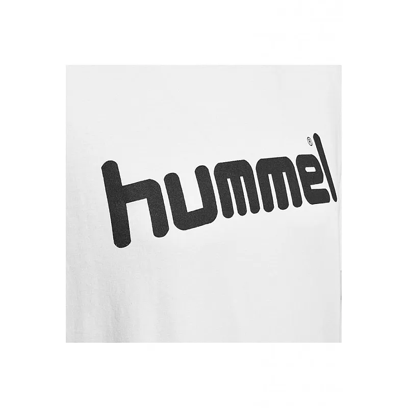 Футболка HMLGO COTTON LOGO T-SHIRT S / S 203-513-9001-S Дорослі Чоловіча БІЛИЙ