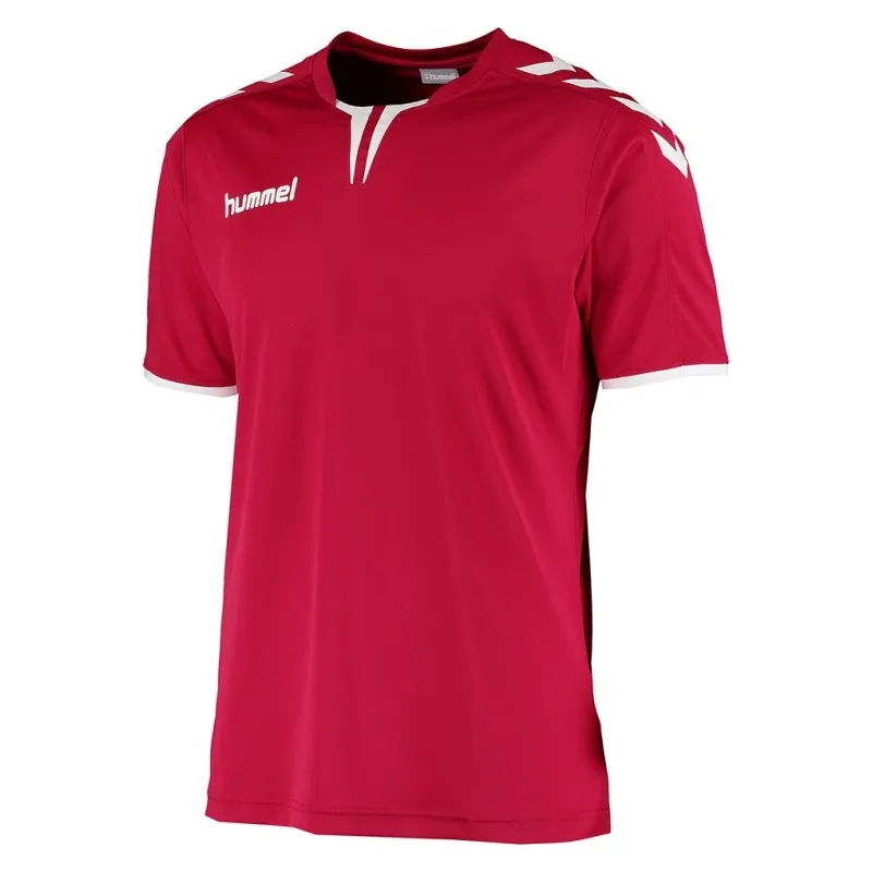 Футболка Hummel CORE SS POLY JERSEY красная фото товара