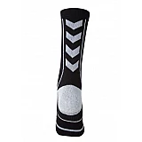 Шкарпетки функціональні Hummel TECH INDOOR SOCK LOW чорно-сірі фото товару