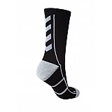 Шкарпетки функціональні Hummel TECH INDOOR SOCK LOW чорно-сірі фото товару