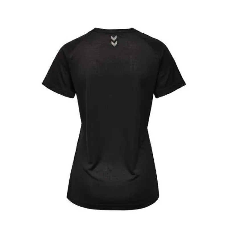 Футболка RUNNER WO SS TEE 019-208-2001-XS Дорослі Жіноча ЧОРНИЙ