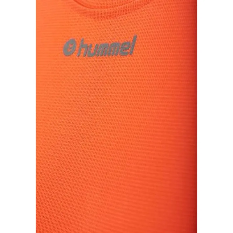 Футболка Hummel RUNNER WO SS TEE оранжевая фото товара