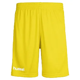 Шорты детские Hummel CORE POLY SHORTS желтые