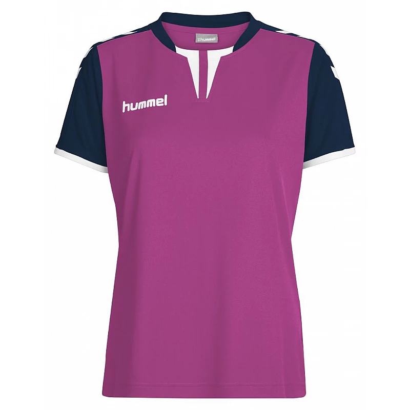 Футболка Hummel CORE WOMENS SS JERSEY малиновая фото товара