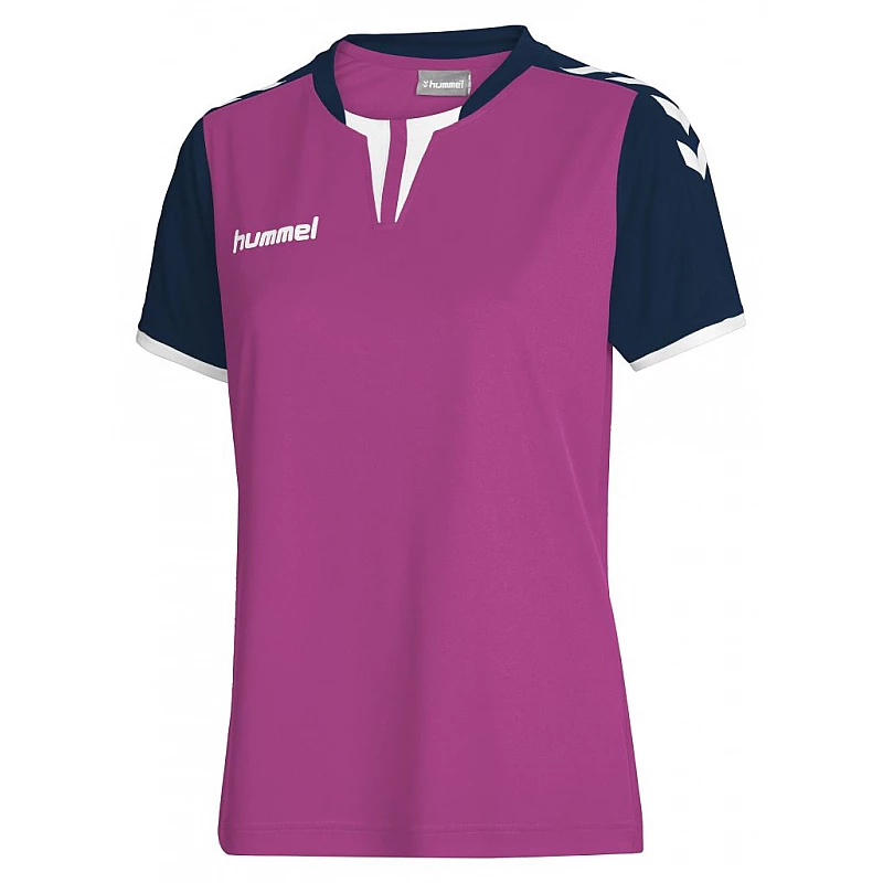 Футболка Hummel CORE WOMENS SS JERSEY малиновая фото товара