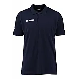 Футболка поло детская Hummel ORE COTTON POLO темно-синяя фото товара