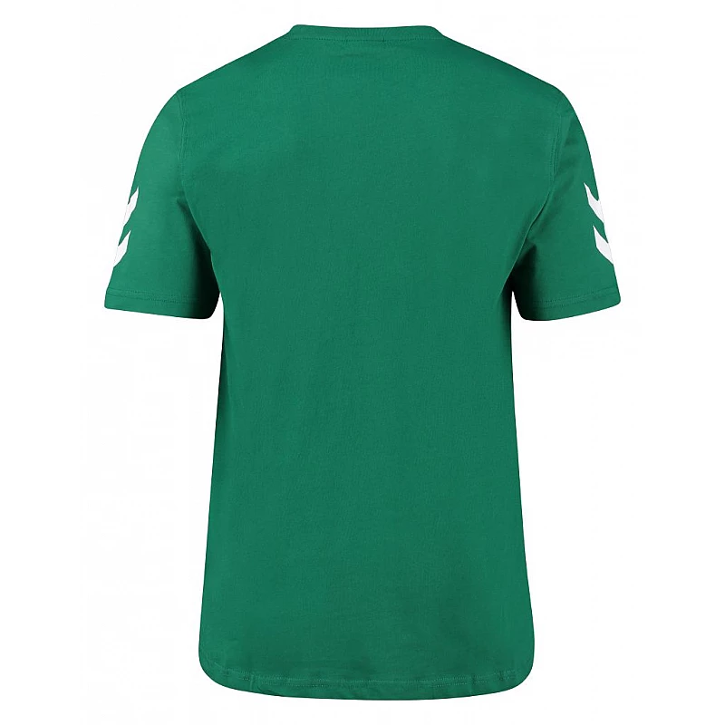 Футболка Hummel CORE COTTON TEE зеленая фото товара