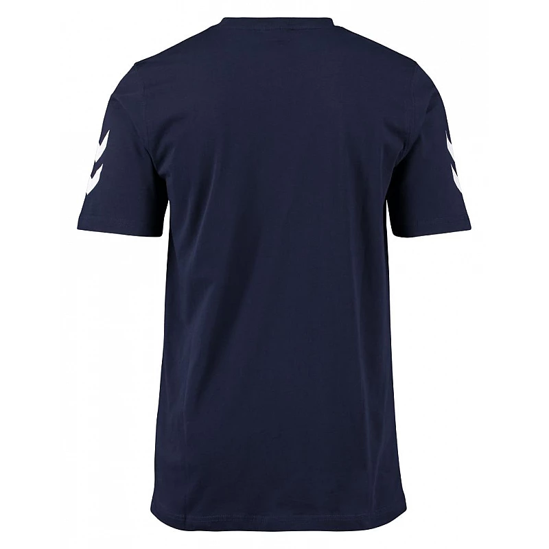 Футболка Hummel CORE COTTON TEE темно-синяя фото товара