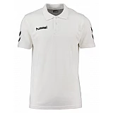 Футболка Hummel CORE COTTON POLO белая фото товара