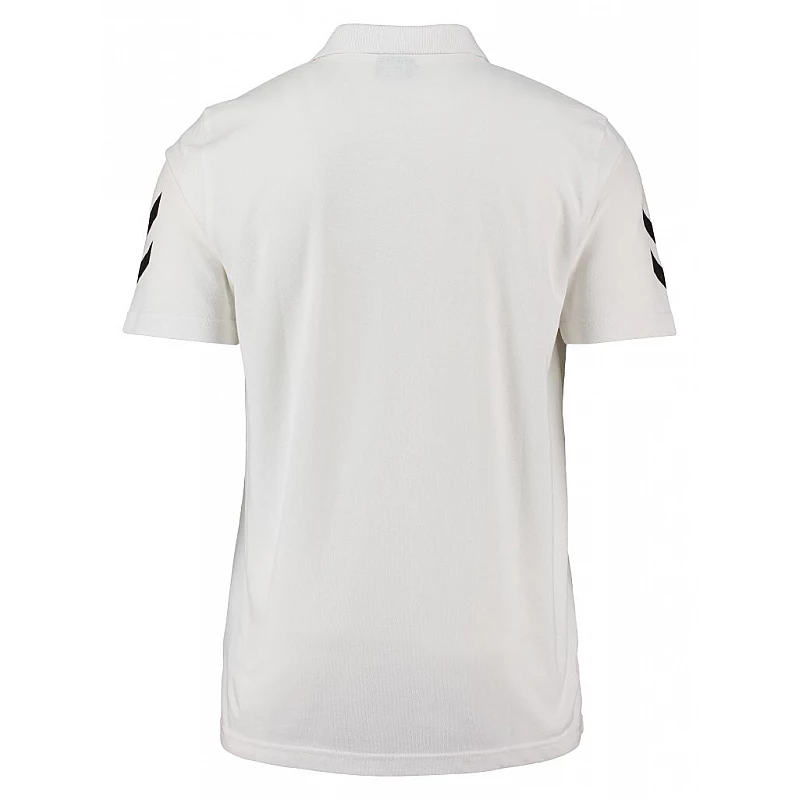Футболка Hummel CORE COTTON POLO белая фото товара