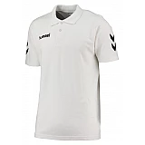 Футболка Hummel CORE COTTON POLO белая фото товара