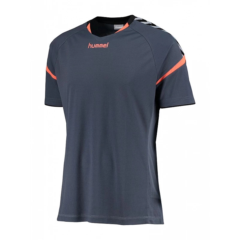 Футболка AUTH. CHARGE SS POLY JERSEY 003-677-8730-S Дорослі Чоловіча ТЕМНО-СИНІЙ