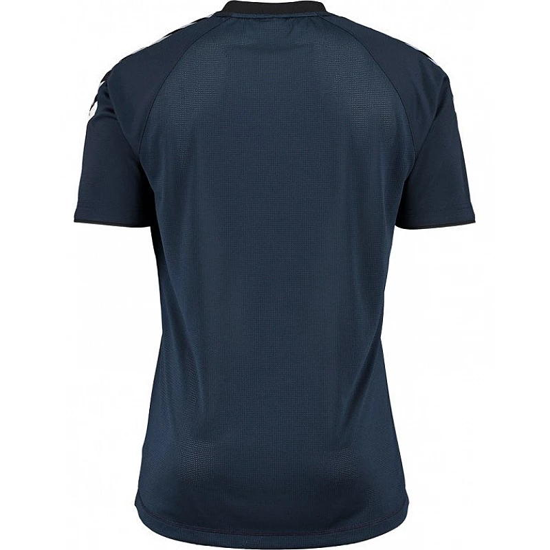 Футболка Hummel AUTH. CHARGE SS POLY JERSEY темно-синяя фото товара