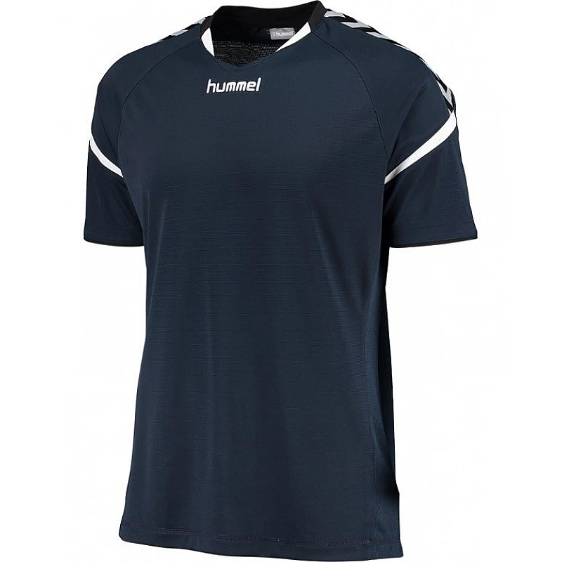Футболка Hummel AUTH. CHARGE SS POLY JERSEY темно-синяя фото товара