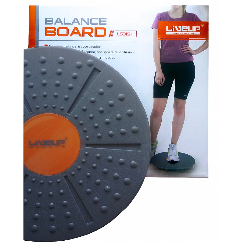 Баланс-борд пластиковий LiveUp BALANCE BOARD, LS3151A фото товару