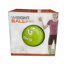 Медбол м'який набивний LiveUp SOFT WEIGHT BALL, 2 кг, LS3003-2