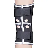 Фіксатор коліна Liveup KNEE SUPPORTS чорний XL фото товару