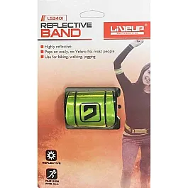 Светоотражающая лента LiveUp REFLECTIVE BAND желтая