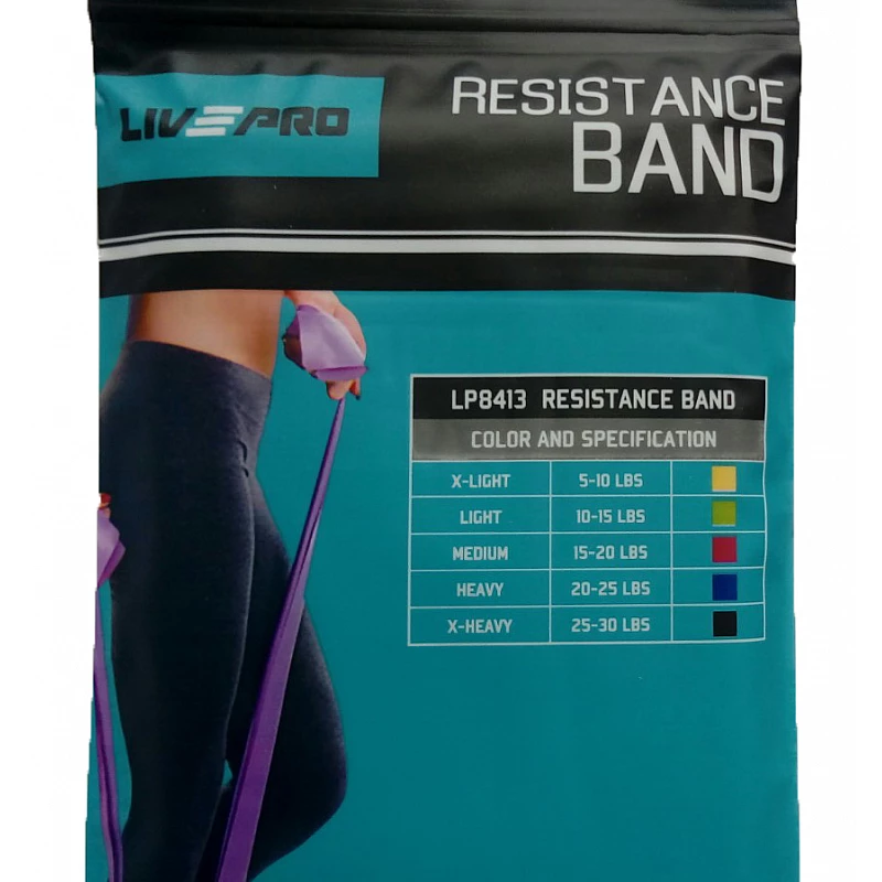 Эспандер-лента LivePro RESISTANCE BAND Light зеленый фото товара