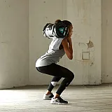 Мішок для кроссфіта LivePro POWER BAG чорний / сірий 10 кг фото товару