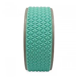 Колесо для йоги та фітнесу LiveUp YOGA RING блакитний