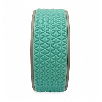 Колесо для йоги и фитнеса LiveUp YOGA RING голубой