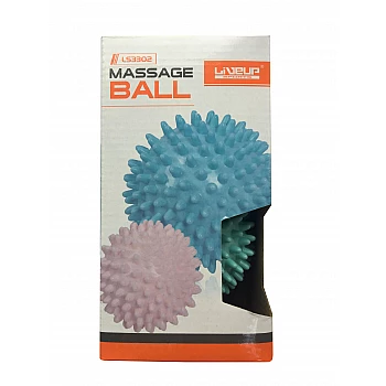 Набор массажных мячей 2 шт. LiveUp MASSAGE BALL