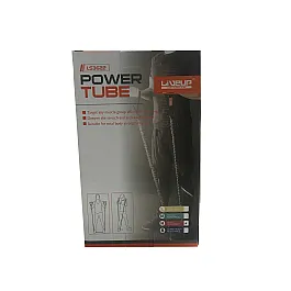 Еспандер LiveUP TONING TUBE сірий-червоний Heavy