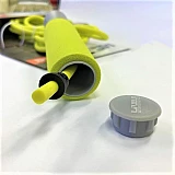 Скакалка LiveUP PVC FOAM HANDLE JUMP ROPE жовтий фото товару