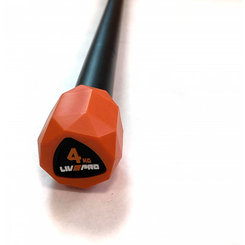 Бодибар LivePro WEIGHTED BAR 4кг фото товару