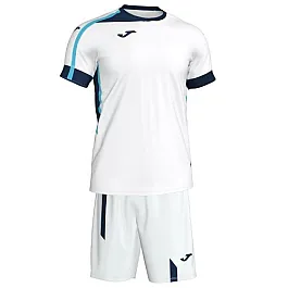 Комплект футбольной формы Joma ROMA II бело-т.синий